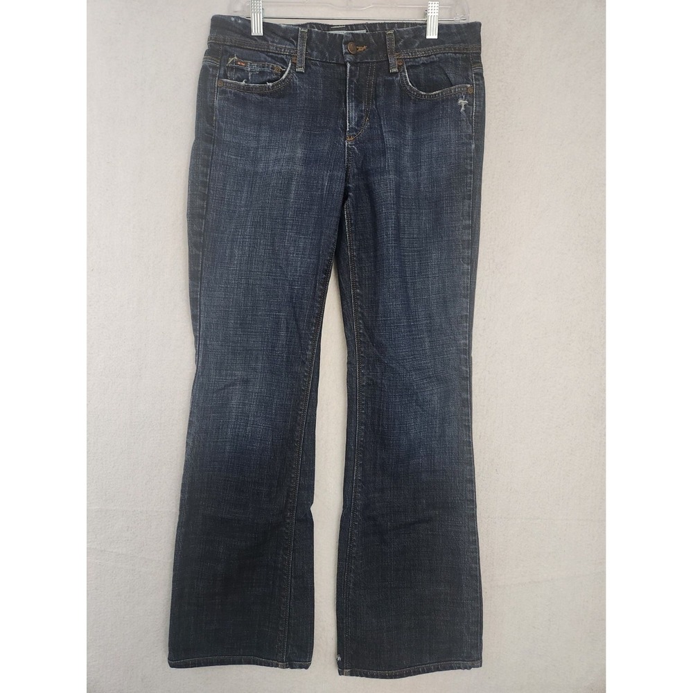 Joes Womens Bootcut‎ Jeans W 28 Denim Cotton Blend Blue Distressed